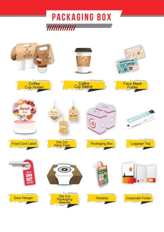 Packaging Box Printing Agent Price