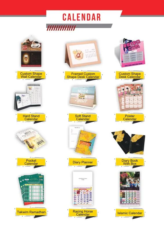 Print Calendar Agent Price