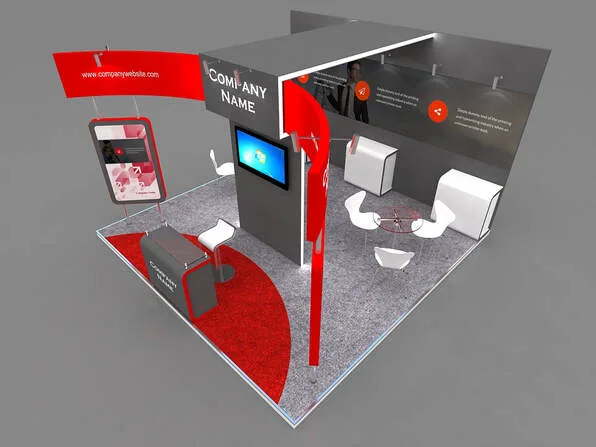 3D Graphic Designer Event Exhibition