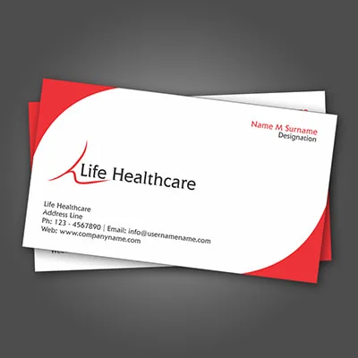 Frosted Clear Business Card Printing