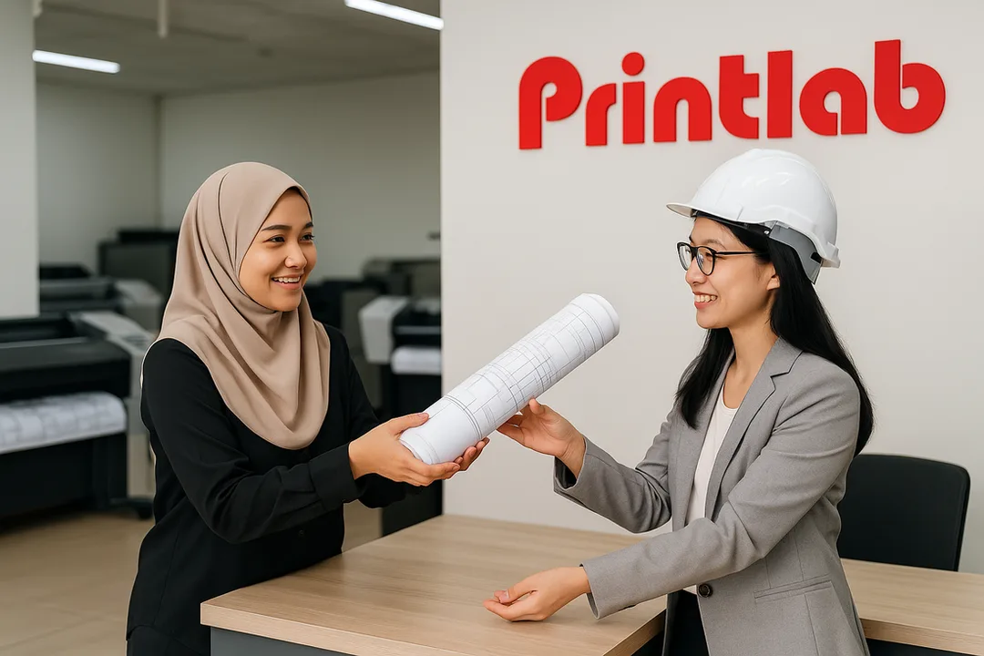 A1 & A0 Plan Printing in Kepong, Kuala Lumpur