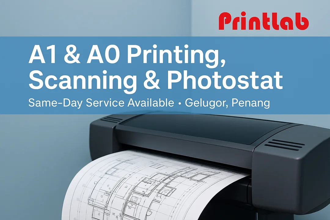 Urgent A1 A0 Printing, Scanning & Photostat in Gelugor, Penang