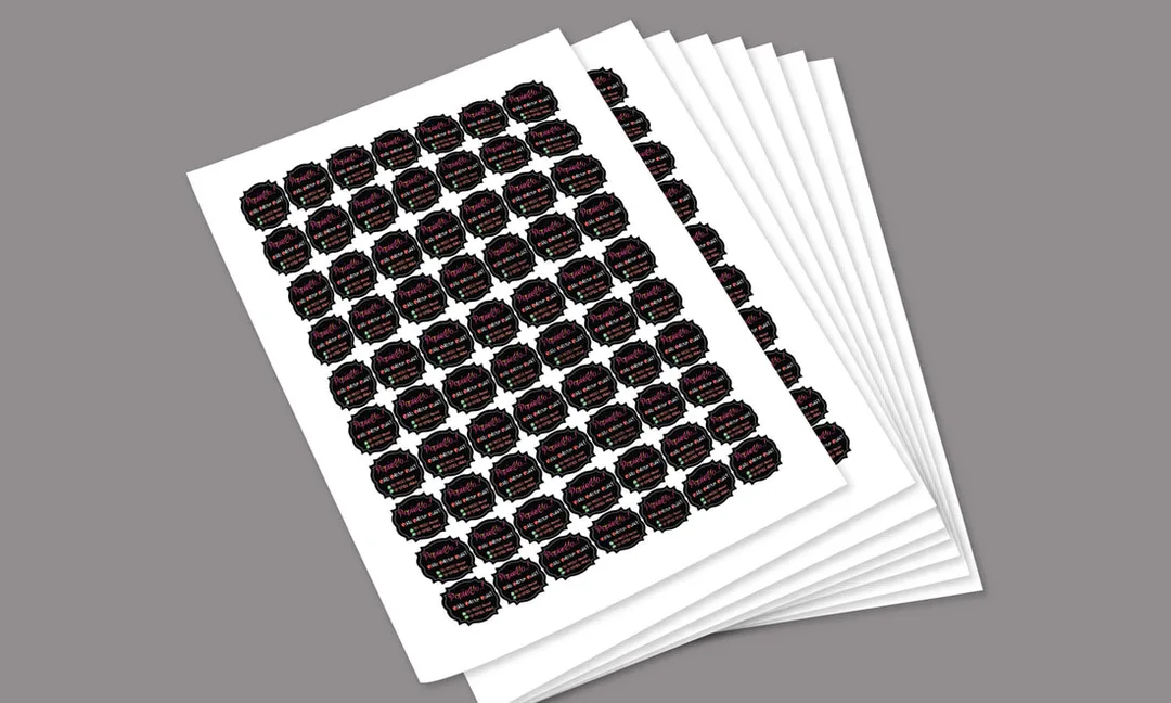 Loose Sheet Sticker A3+ Size Printing