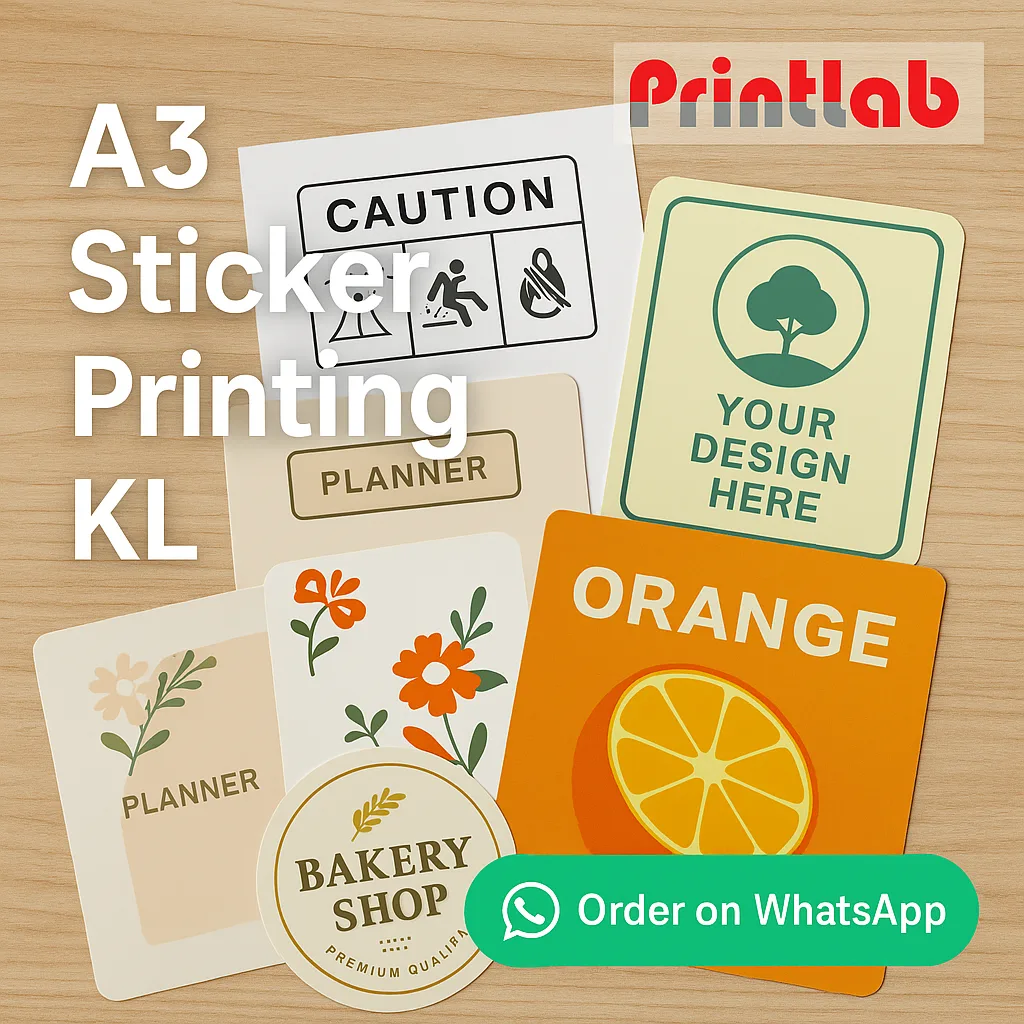 A3 Sticker Printing KL