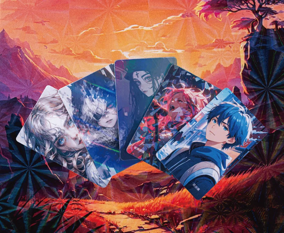Small batch anime card printing using digital press in Bandar Sri Damansara