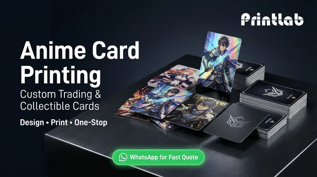 Anime Card Printing KL Malaysia Printlab
