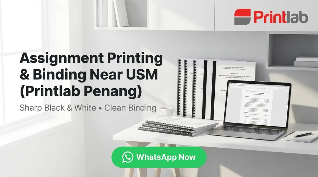 Assignment Printing & Binding Near USM Printlab Penang
