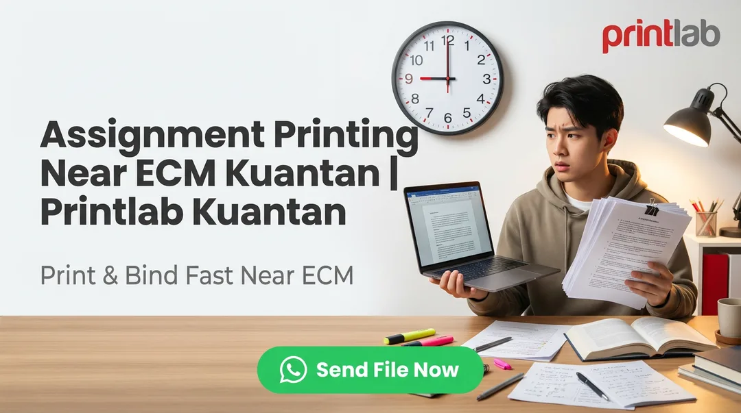 Assignment Printing Near East Coast Mall Kuantan Printlab