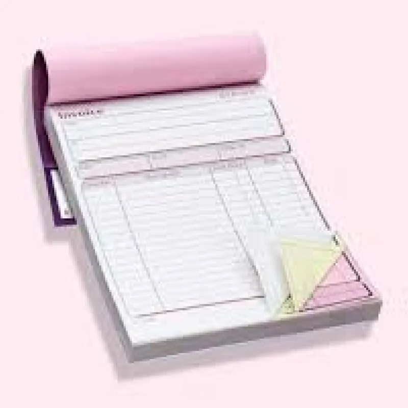 Bill Book Printing 3 Layers