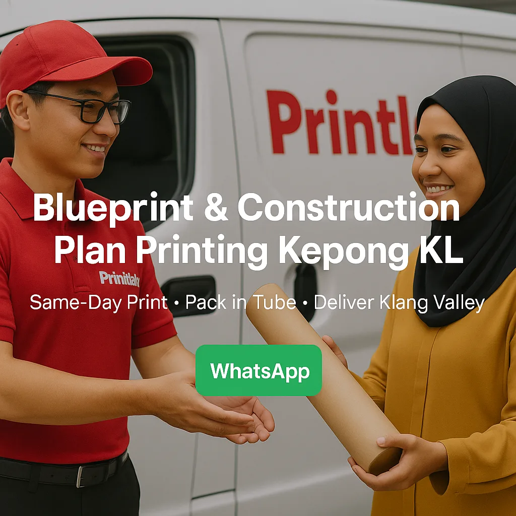 Blueprint, Architect & Construction Plan Printing in Kepong KL