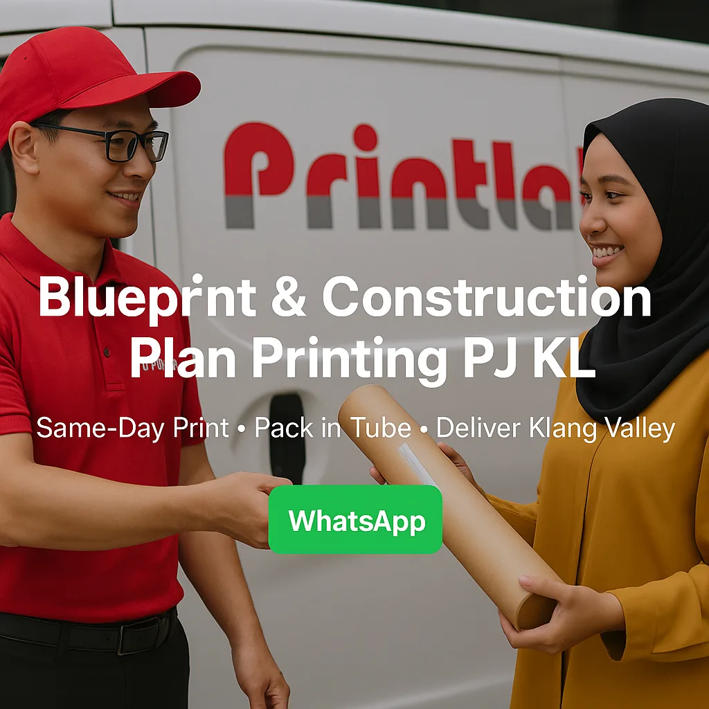 Blueprint Architect Construction Plan Drawing Printing in PJ KL