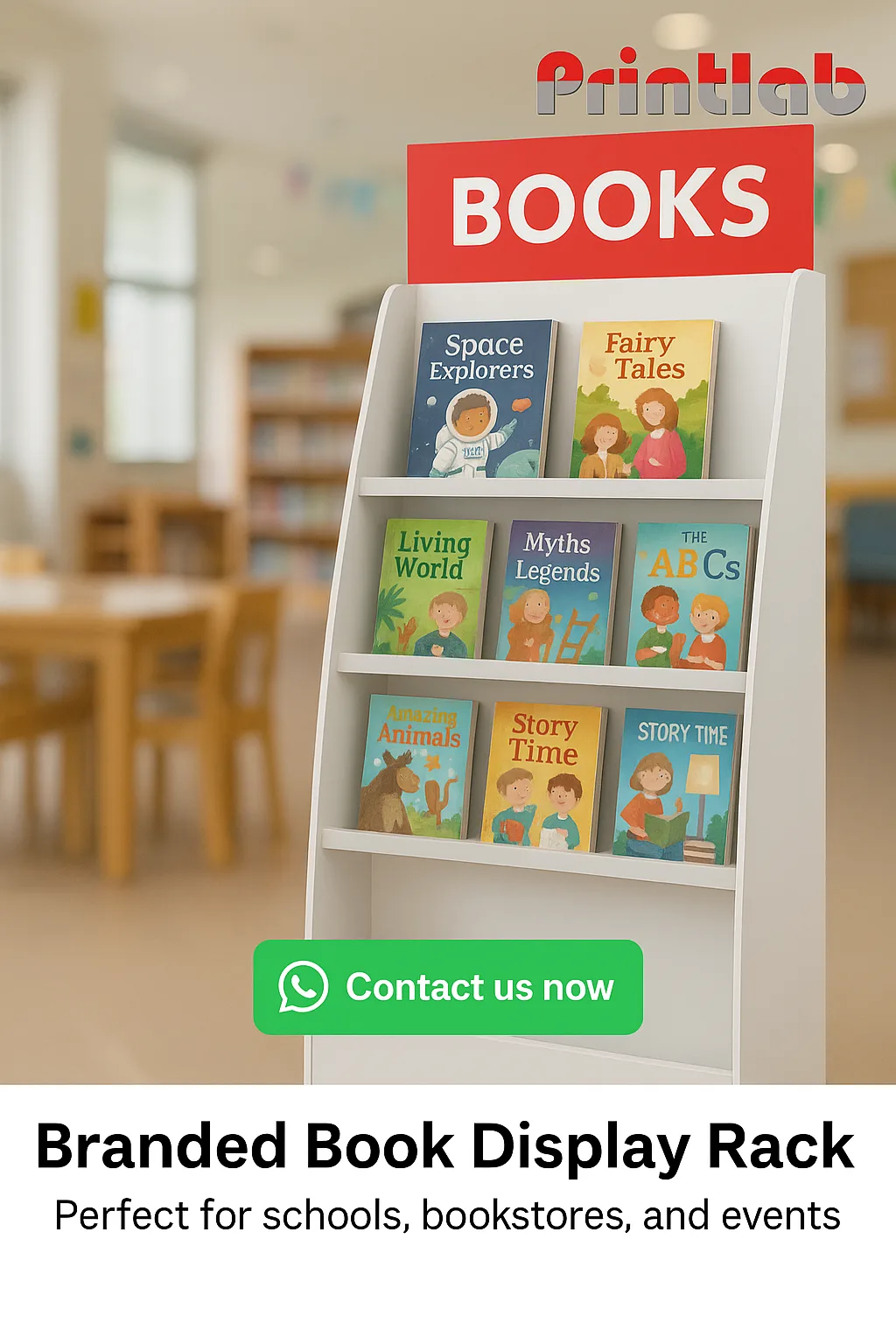 Book Cardboard Display Racks & Stands in Malaysia