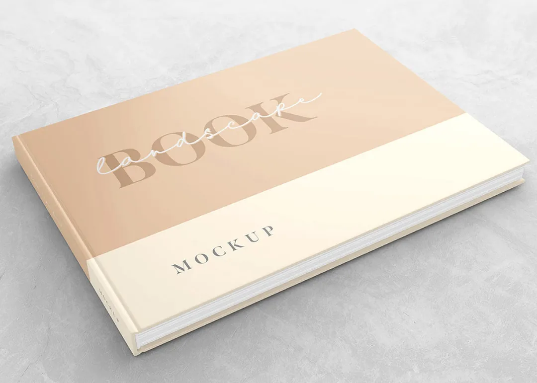 Hardcover Landscape Book Printing