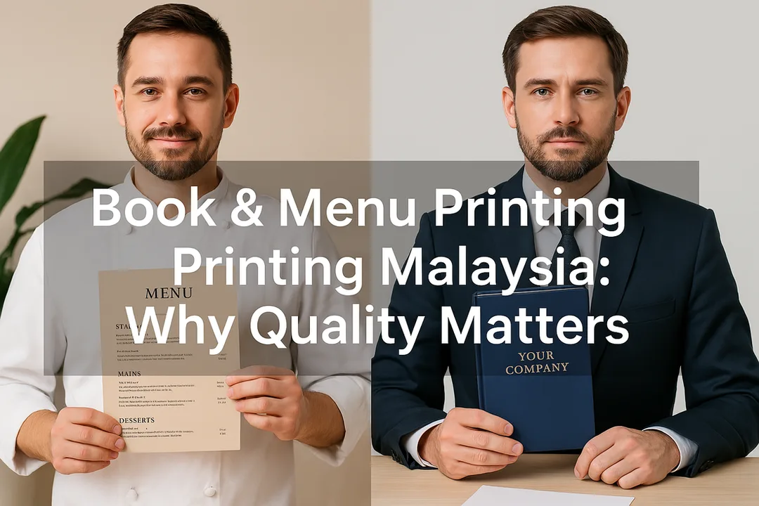 Book & Menu Printing Malaysia Why Quality Matters