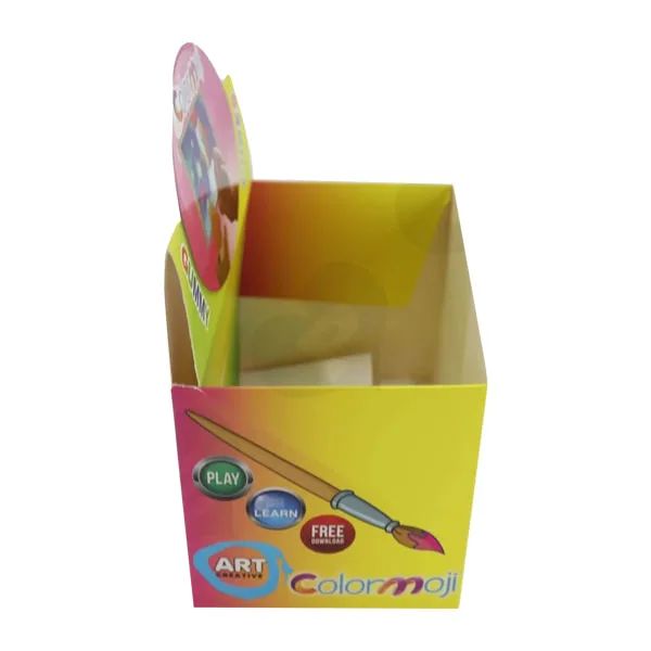 Counter Display Stand Printing, Rak Display Produk