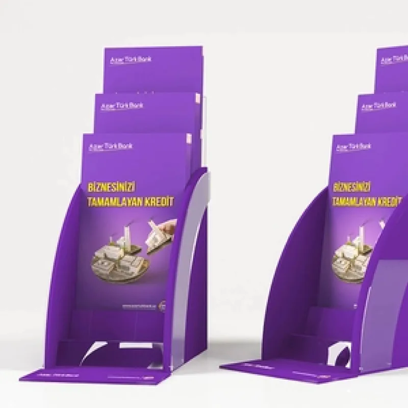 Print Brochure Holder In Custom Size
