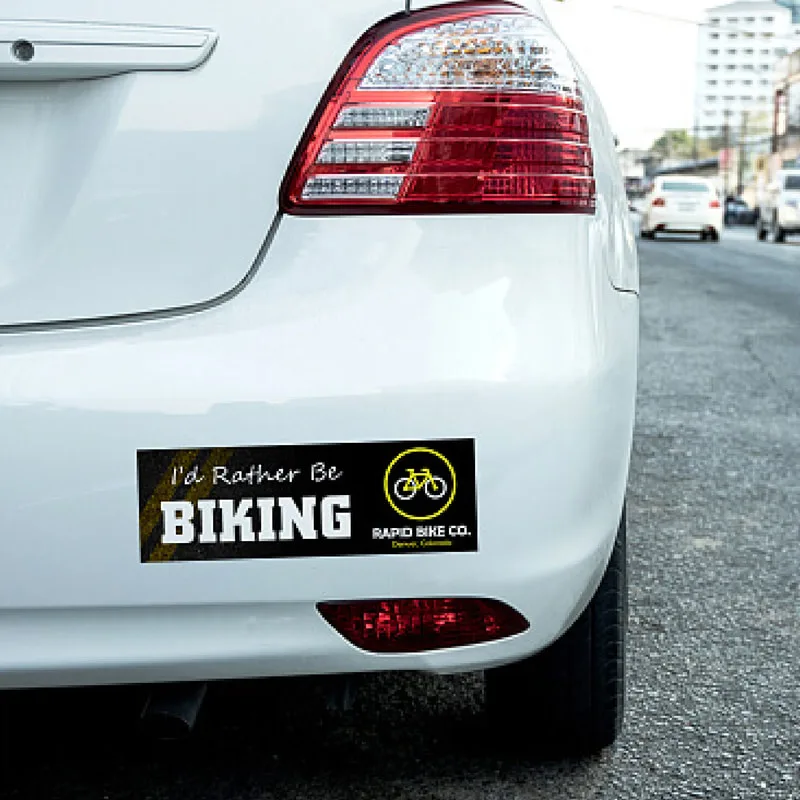 Print Bumper Sticker In Custom Size