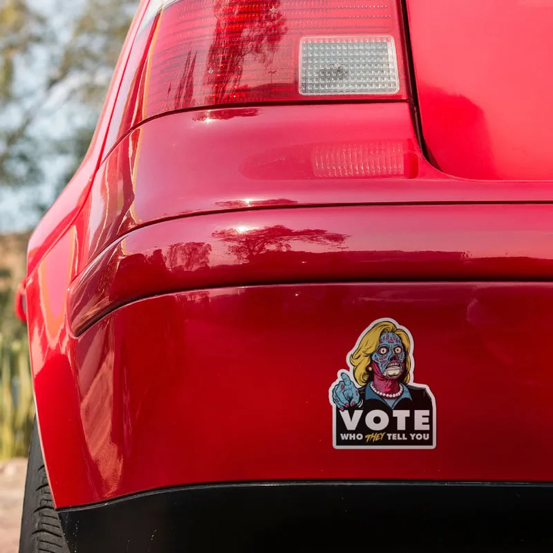Print Bumper Sticker In Custom Size