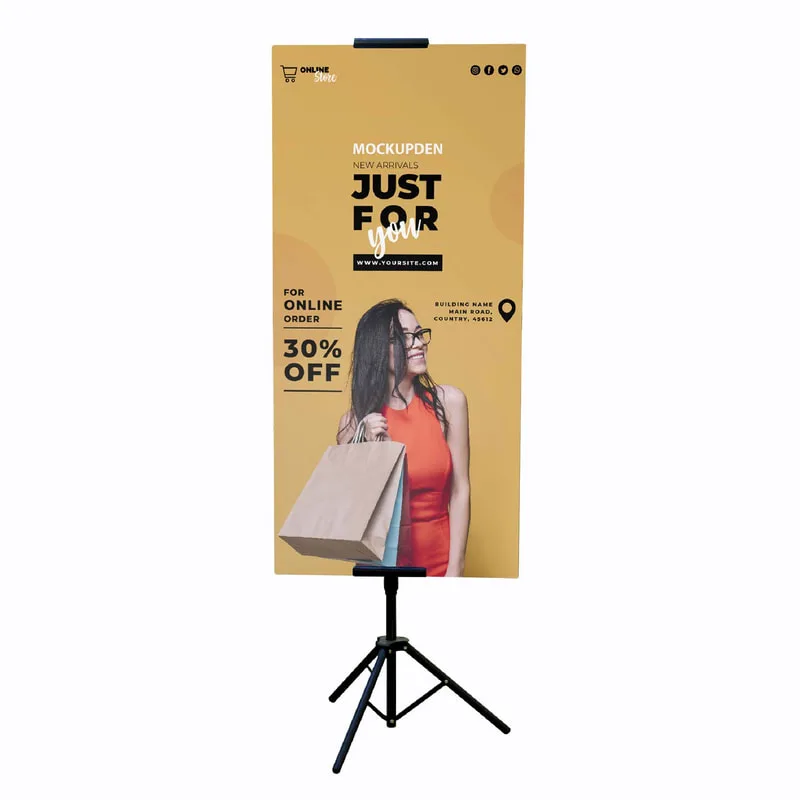 Express Bunting + Tripod Stand
