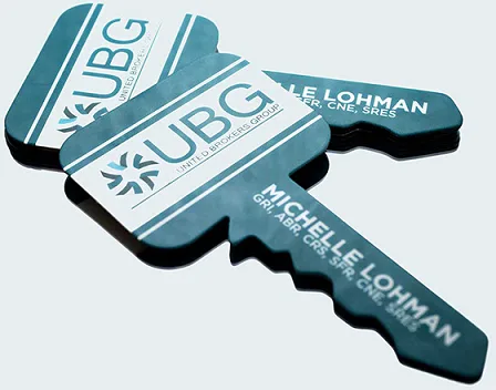 Custom Shape Name Card