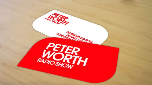 Custom Shaped Business Card