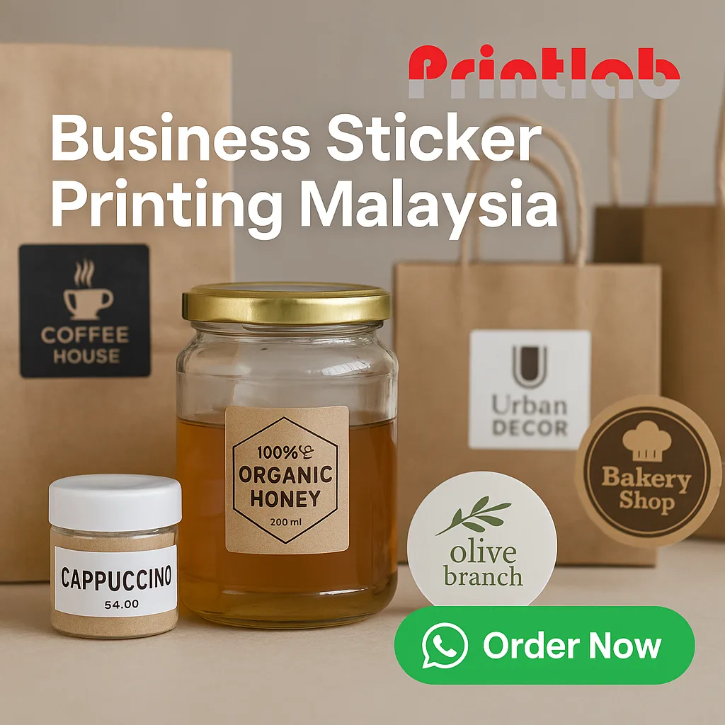 Business Sticker Printing Malaysia – Custom Branding Stickers Online