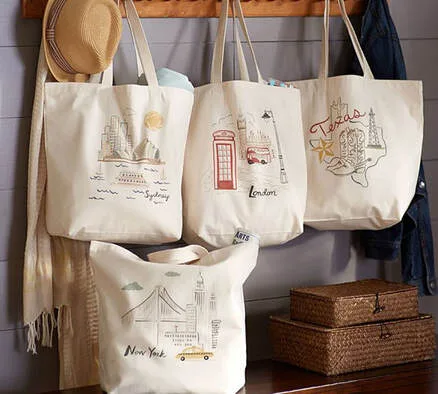 Cotton Tote Bag Printing with Personalised Design