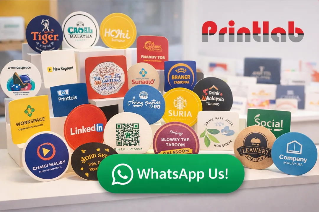 Cardboard Coaster Printing in Kuala Lumpur (KL)