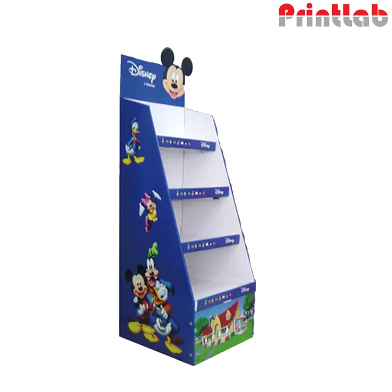 Cardboard Display Cabinet Stand Shelf Counter Printing in Malaysia