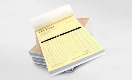 Cash Invoice Bill Book