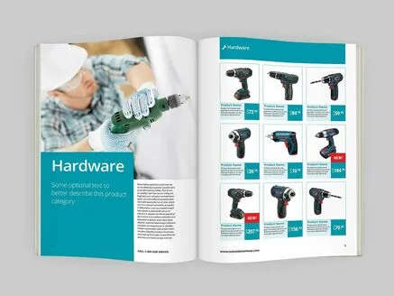 Products & Services Catalog Book