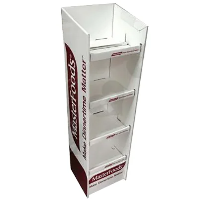 Cardboard Promotion Shelf, Floor Product Display Stand, Product Display Standee Rack, Point of Sales Display Rack, Pop Floor Display Stand, Point of Purchase Display,