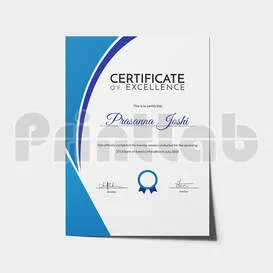 PRINT CERTIFICATE