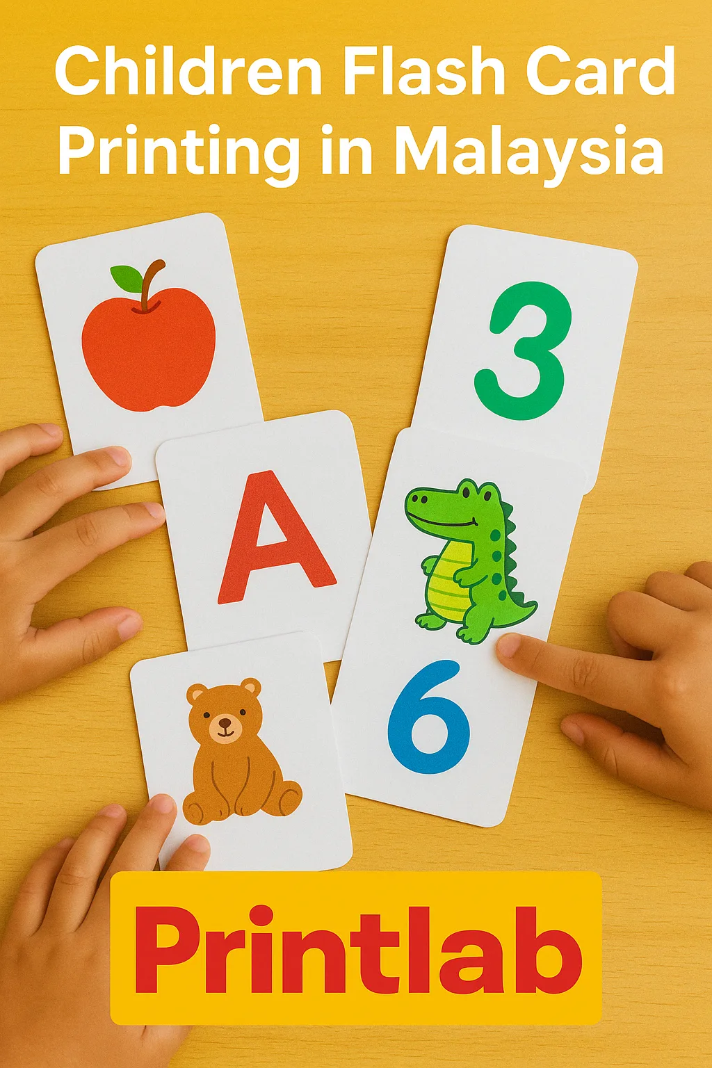 Children Flash Card Printing Malaysia