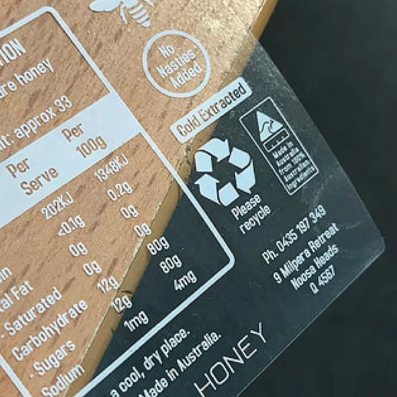 Clear Sticker