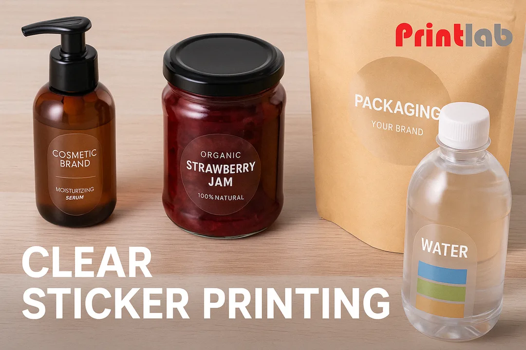 Clear Sticker Printing Malaysia  Transparent Label Waterproof Stickers Printlab