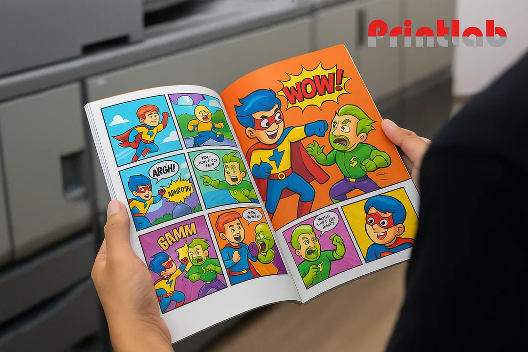 Comic Book Printing in Malaysia