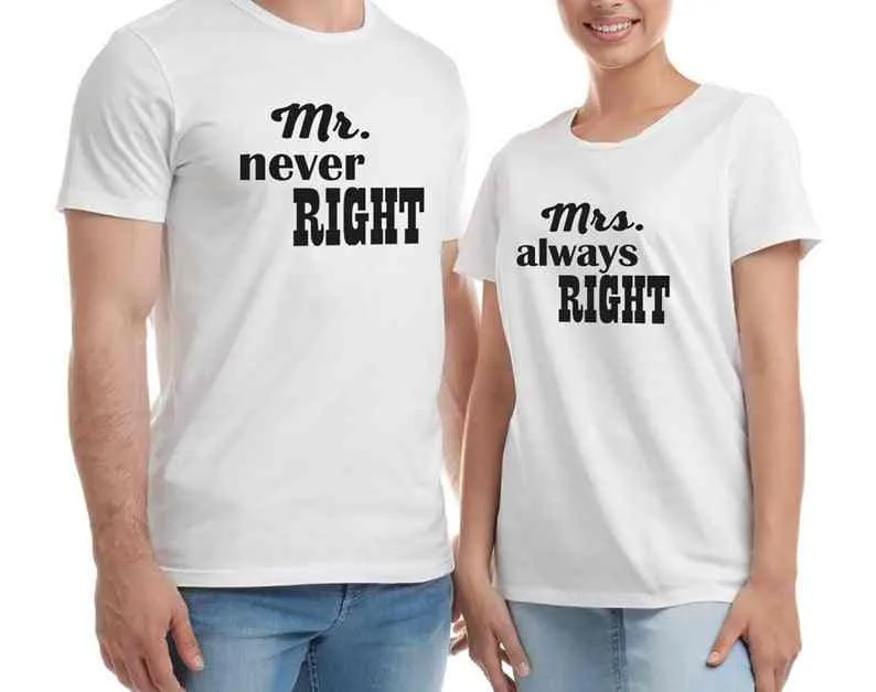Couple T-shirt Printing