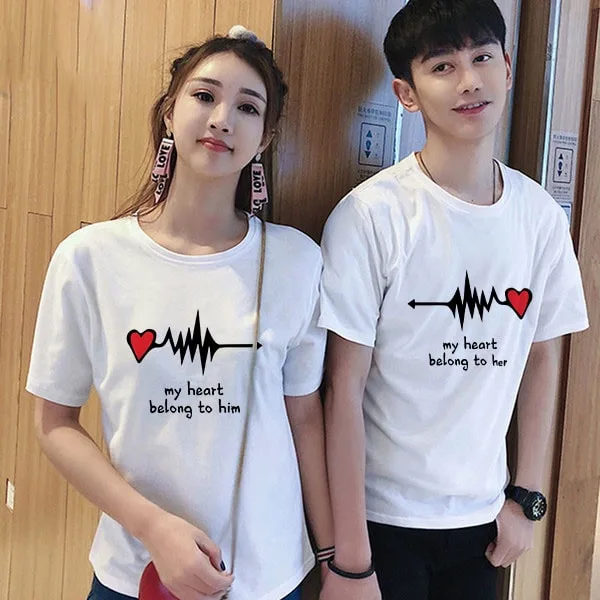Couple T-shirt Printing