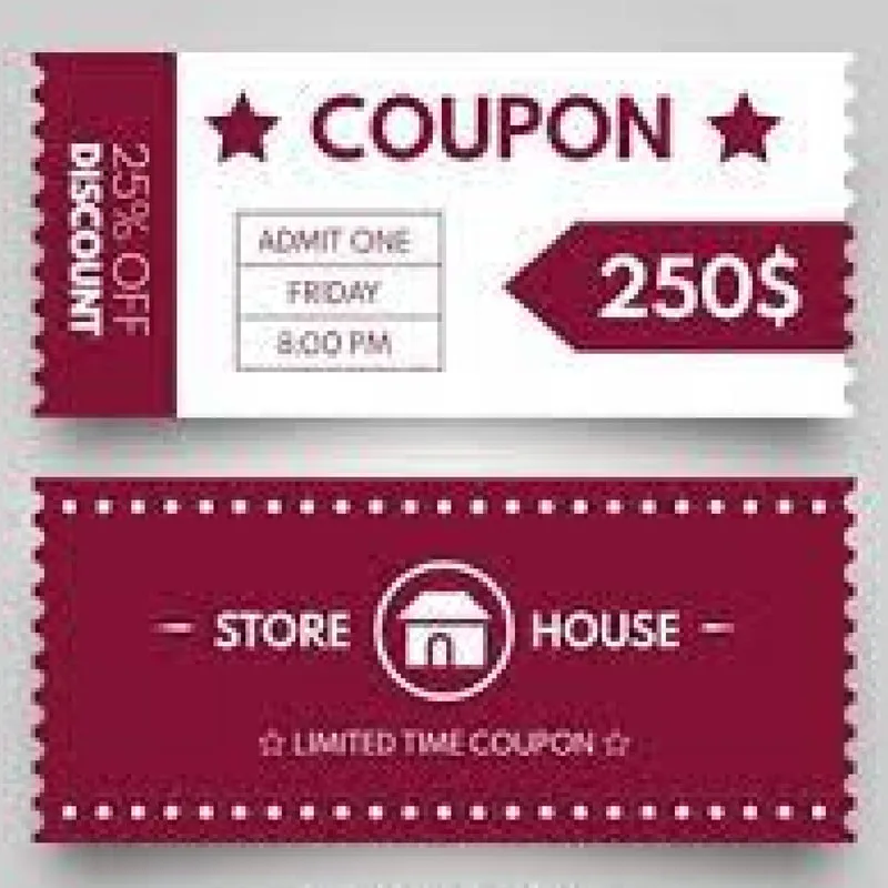 Coloured Printing Coupon