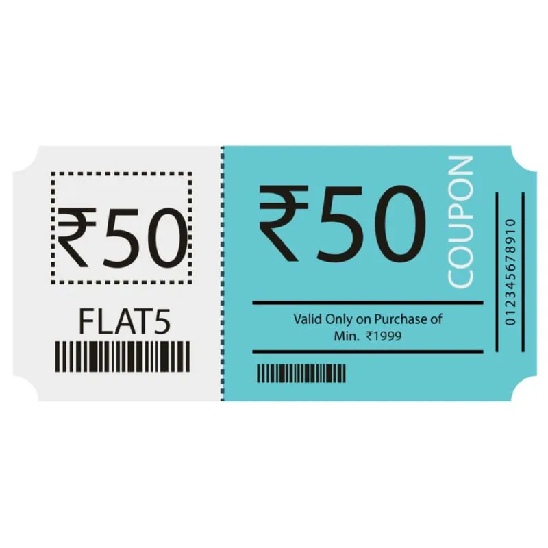 Custom Shaped Coupon