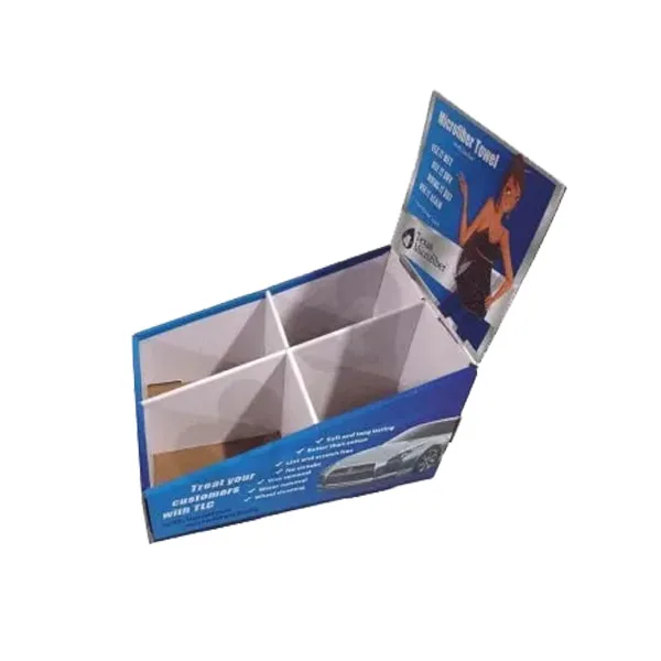 Counter Display Stand Printing, Rak Display Produk