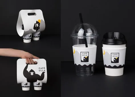 Coffee Cup Holder Carrier
