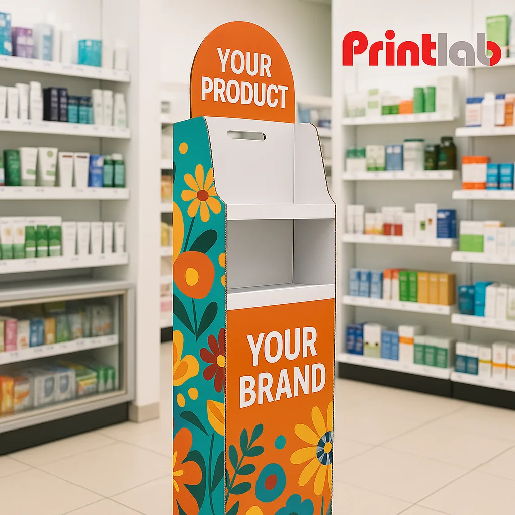 Custom Cardboard Display Stands in Malaysia