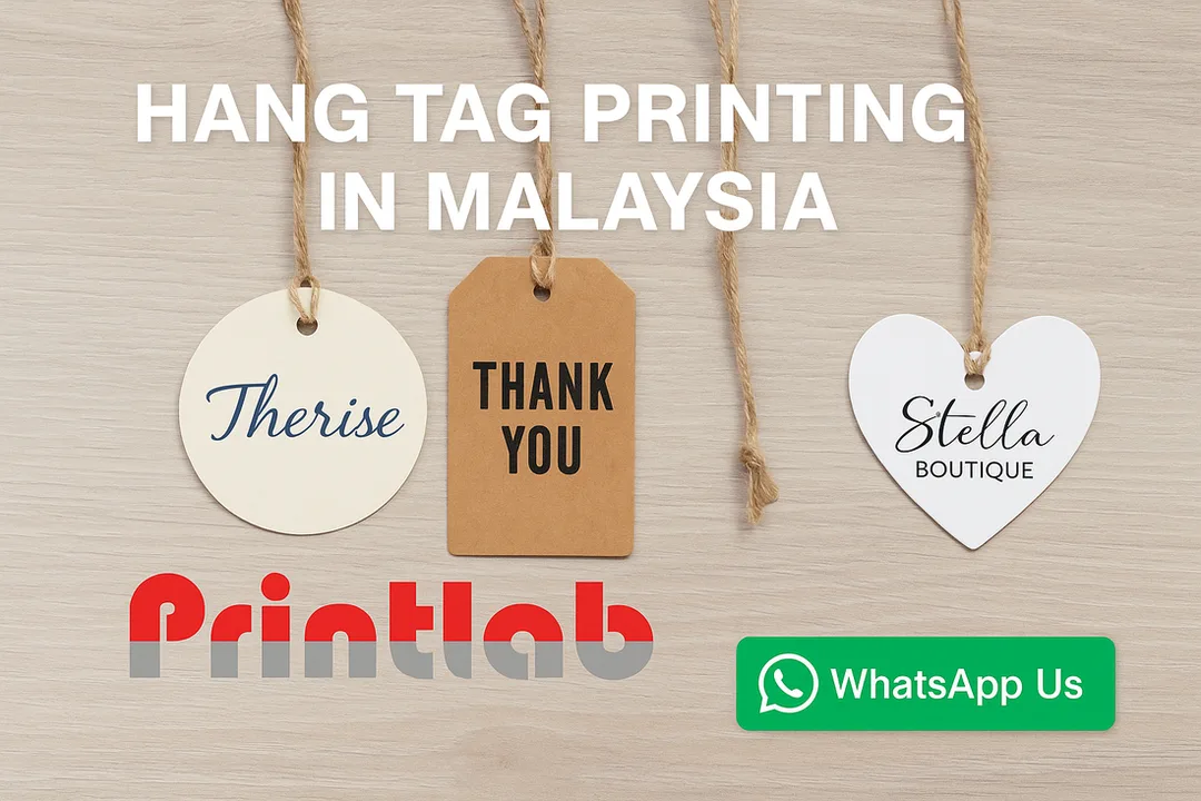  Custom Clothing Product Hang Tag Printing In Malaysia