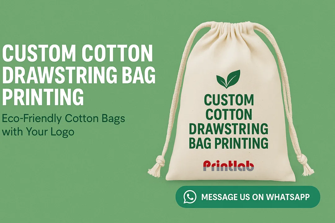 Custom Cotton Drawstring Bag Printing in Malaysia