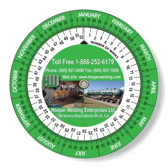 Print Custom Date Finder Calendar Wheels