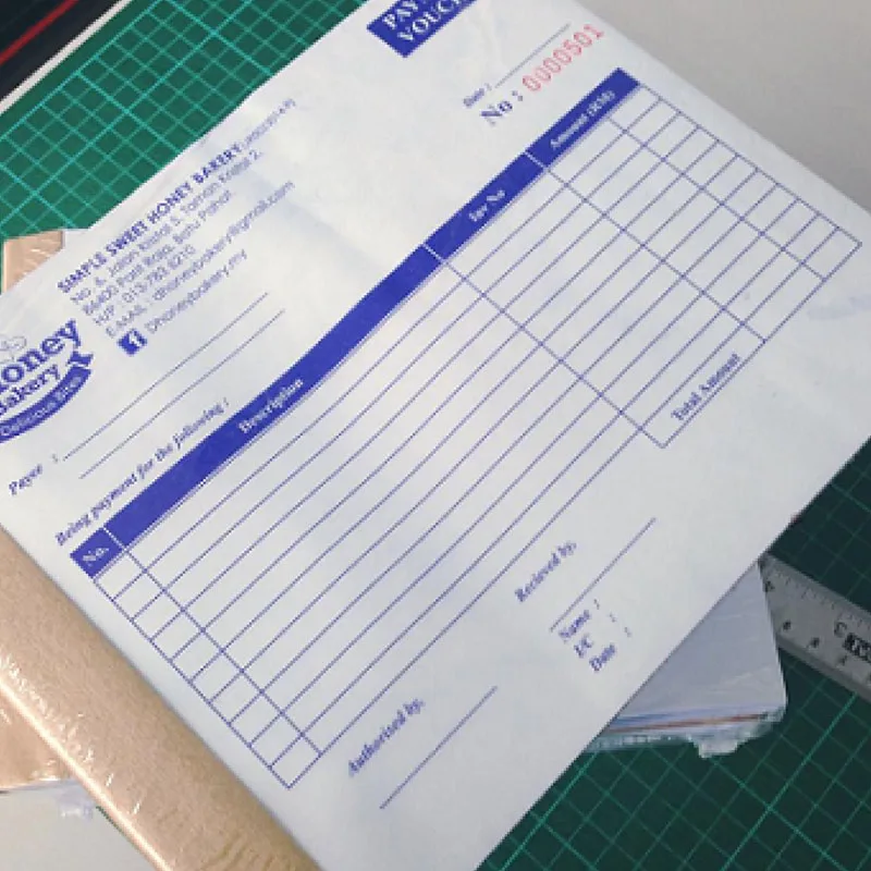 Print Custom Form, Tracking Form