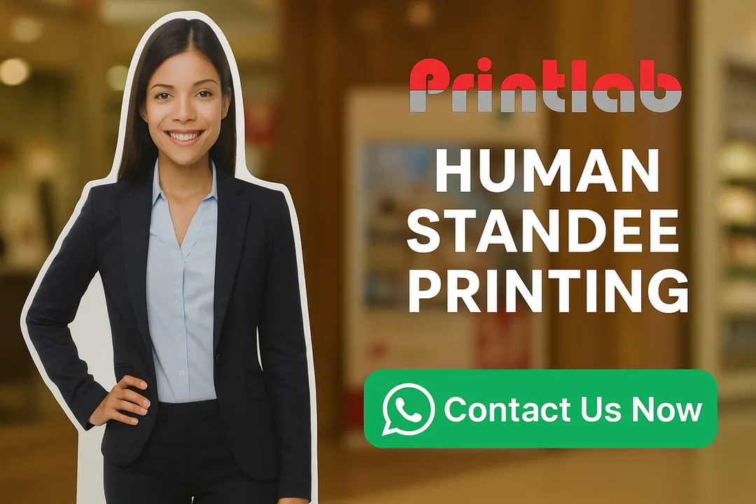 Custom Human Standee Printing in Malaysia