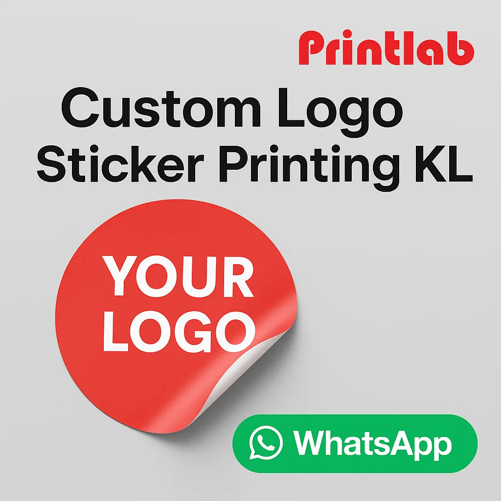 Custom Logo Sticker Printing